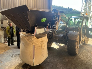Bag Filling Buckets 2